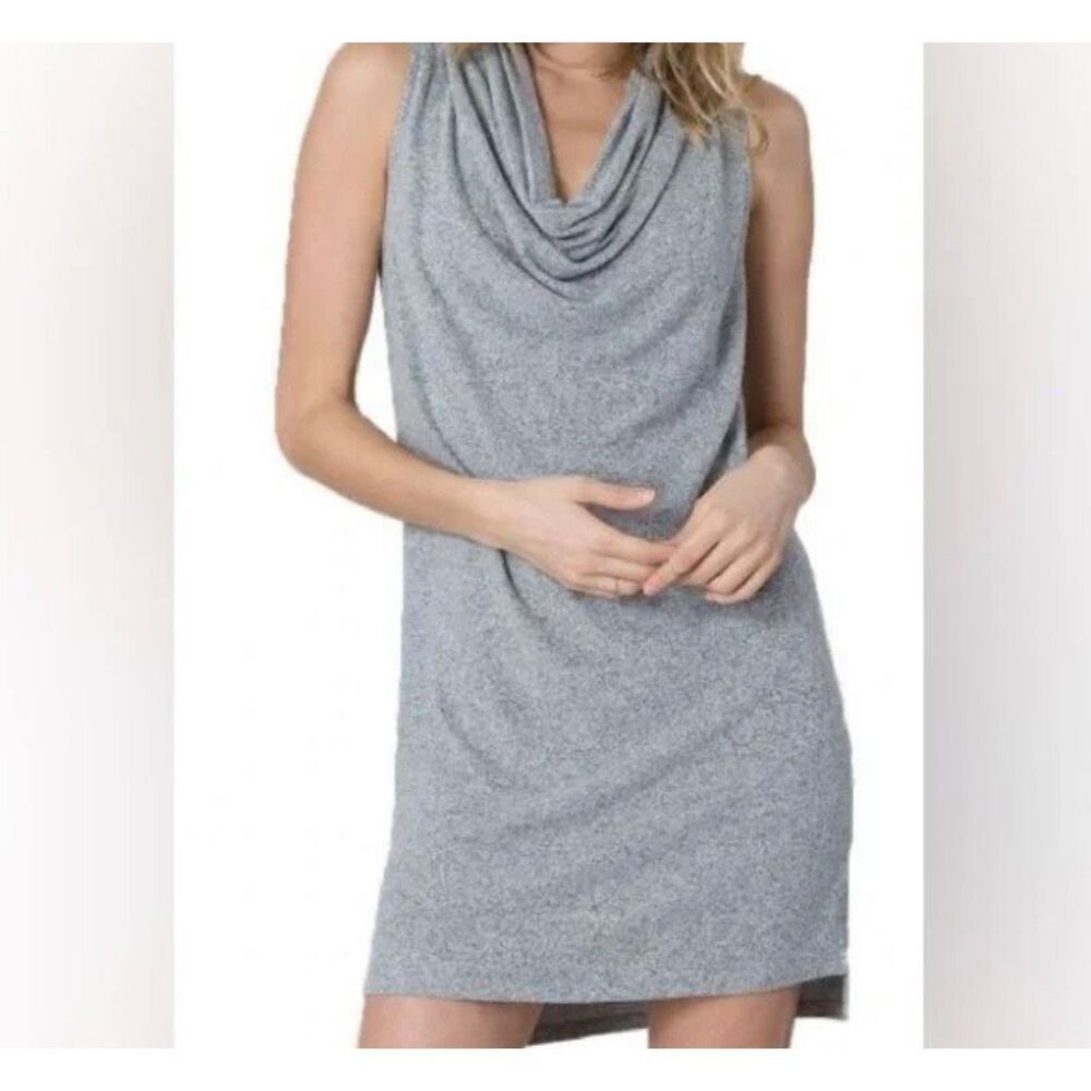 Z supply NWT gray soft, sleeveless sweater, dress, size medium ￼￼